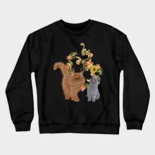 Cute little fantasy kitten Crewneck Sweatshirt